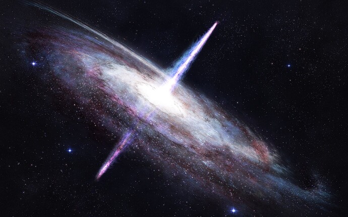 6988808-cosmic-quasar