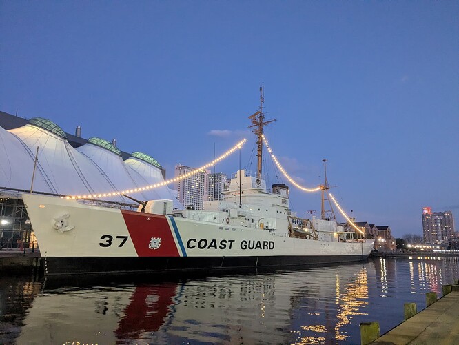 CG Cutter Inner Harbor
