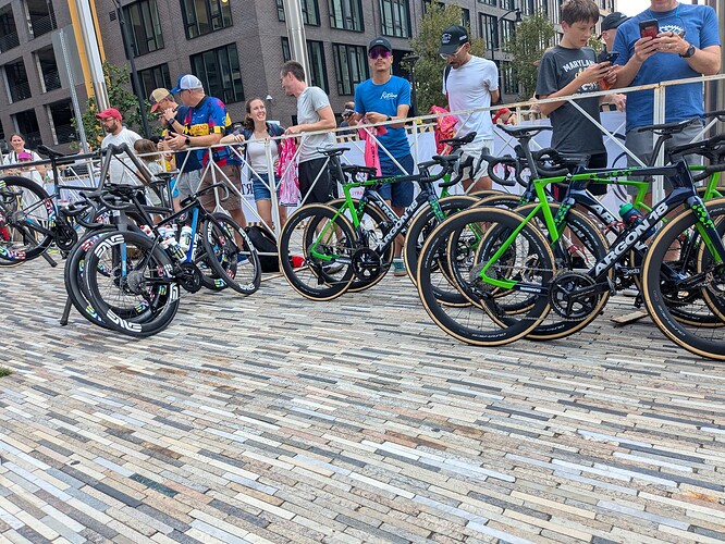 some team bikes from MCC