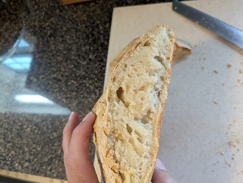 sourdough cut